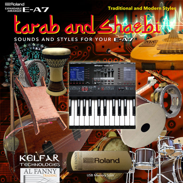 Roland E-A7 Middle Eastern Sound Library - Kelfar Technologies